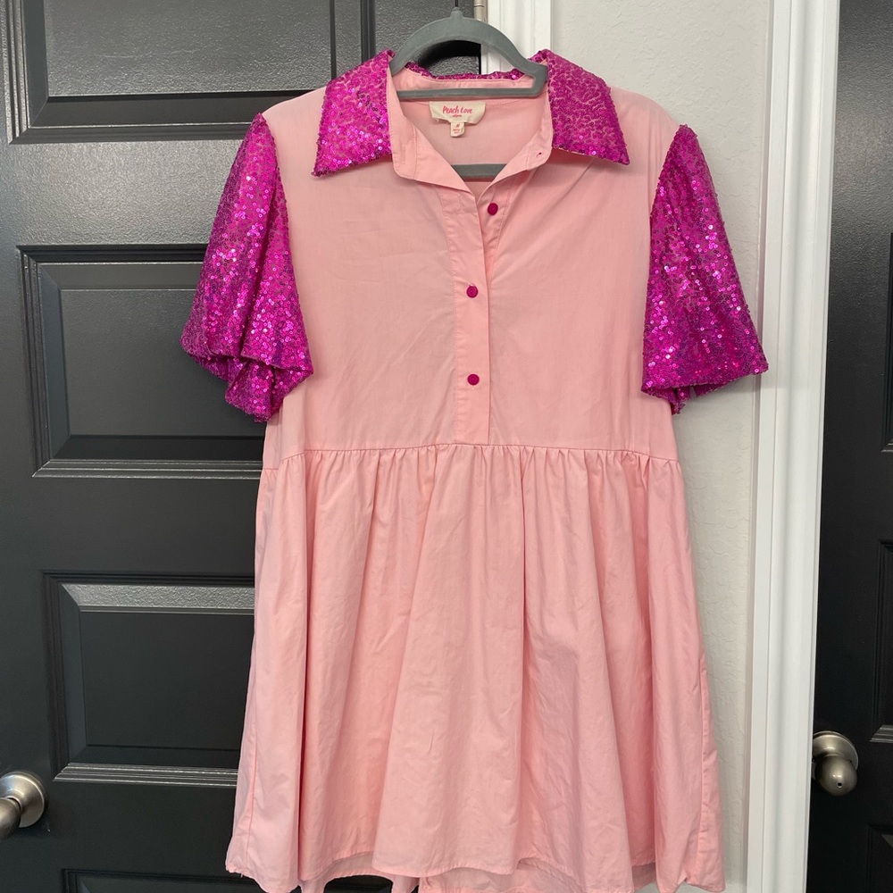 Fun Cowgirl Let’s Go Girls Sequin Dress